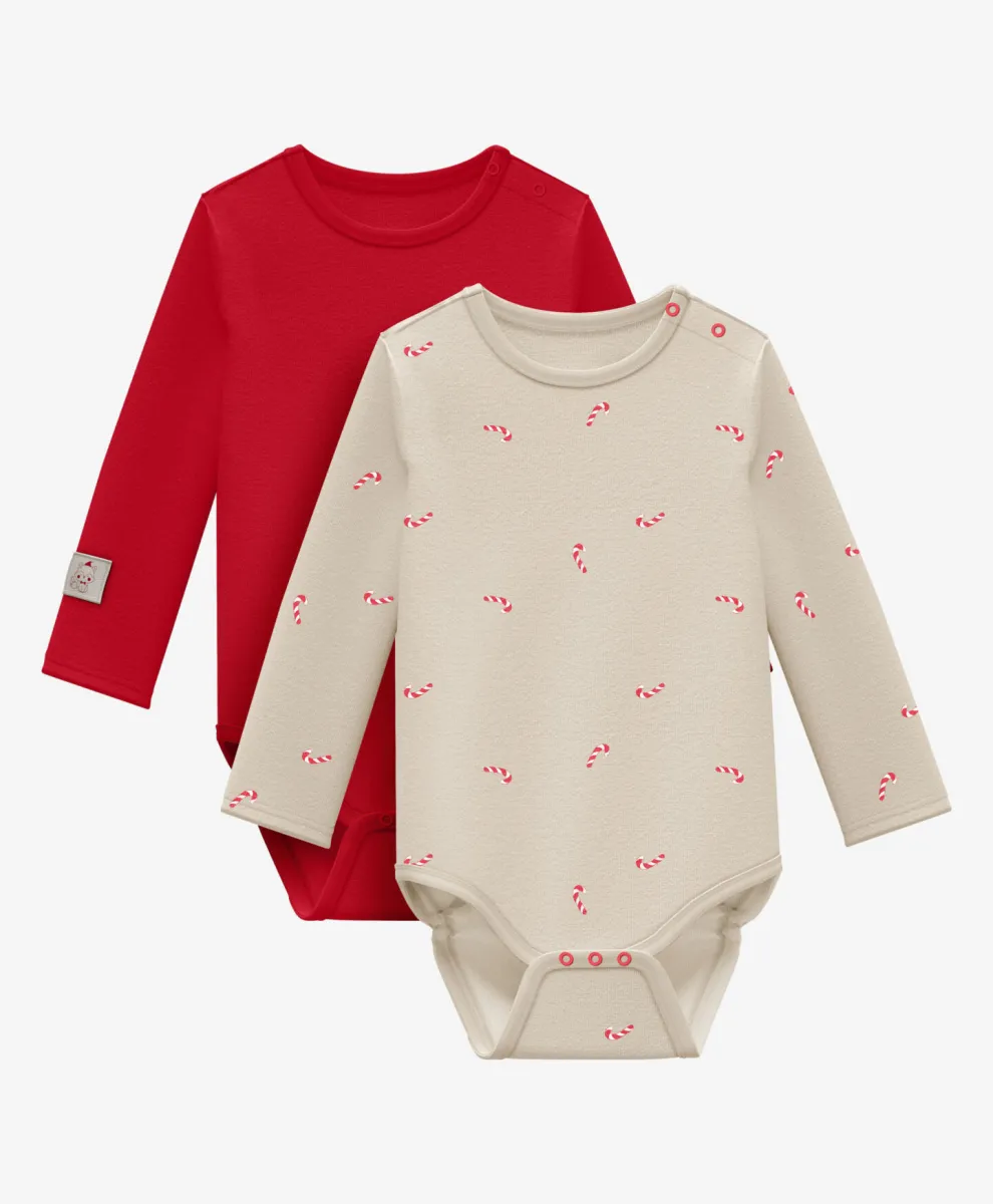 Bodi za bebe dečake pakovanje od 2 komada