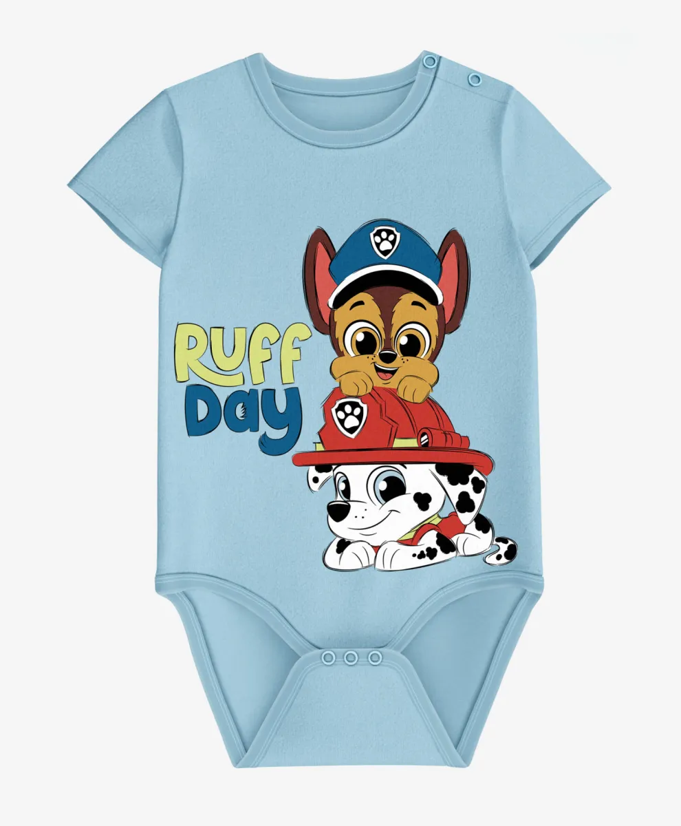 Bodi za bebe dečake Patrolne šape 100% pamuk