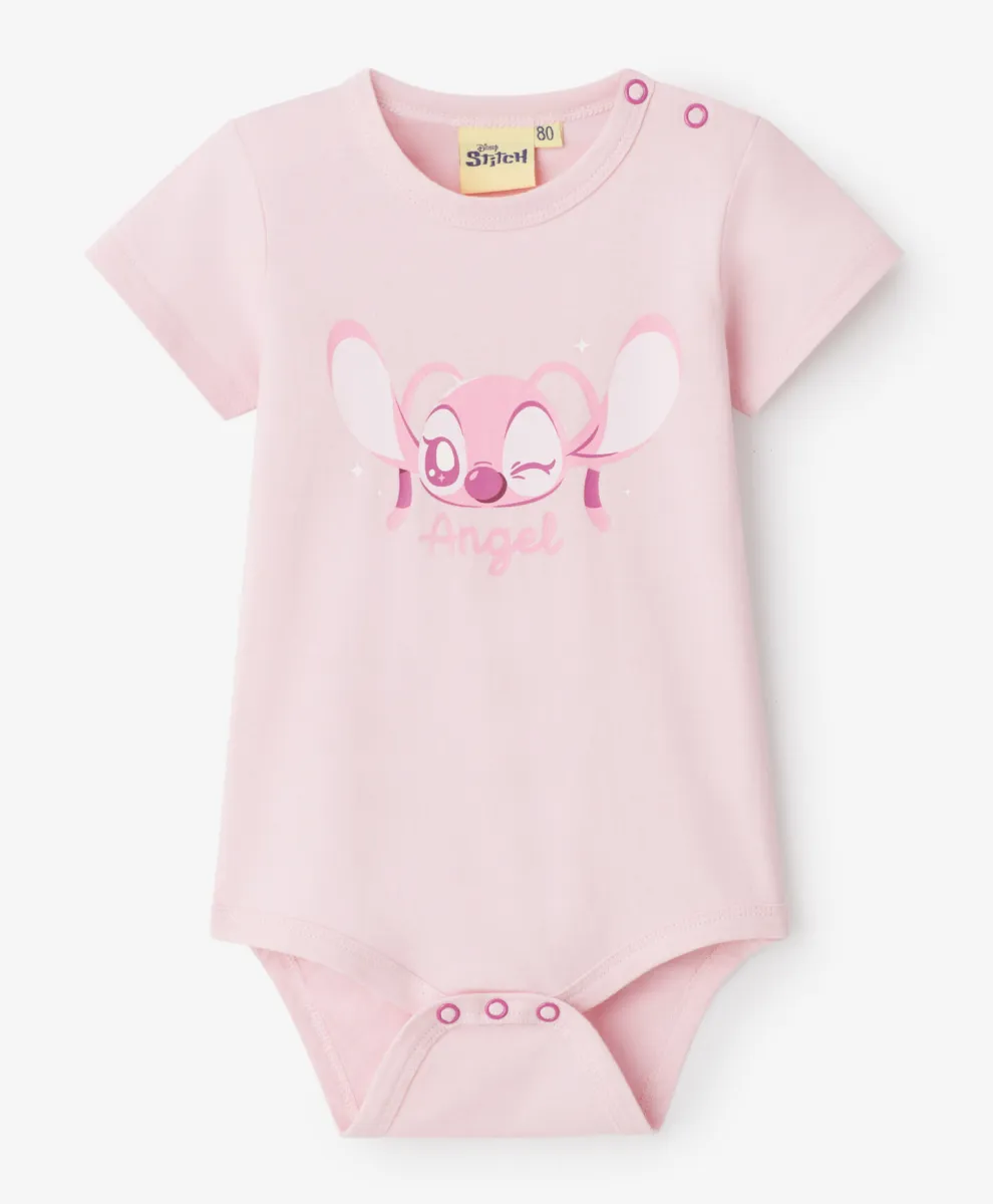Bodi za bebe devojčice Lilo and Stitch 100% pamuk