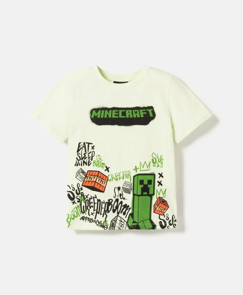 Dečija majica Minecraft Creeper 100% pamuk