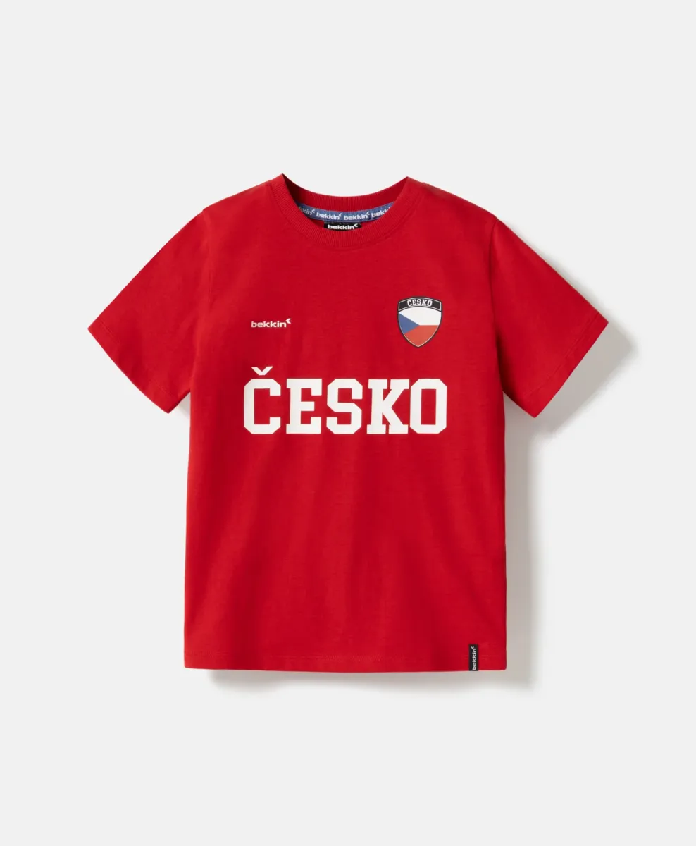 Dečja majica World CUP Češka 100% pamuk