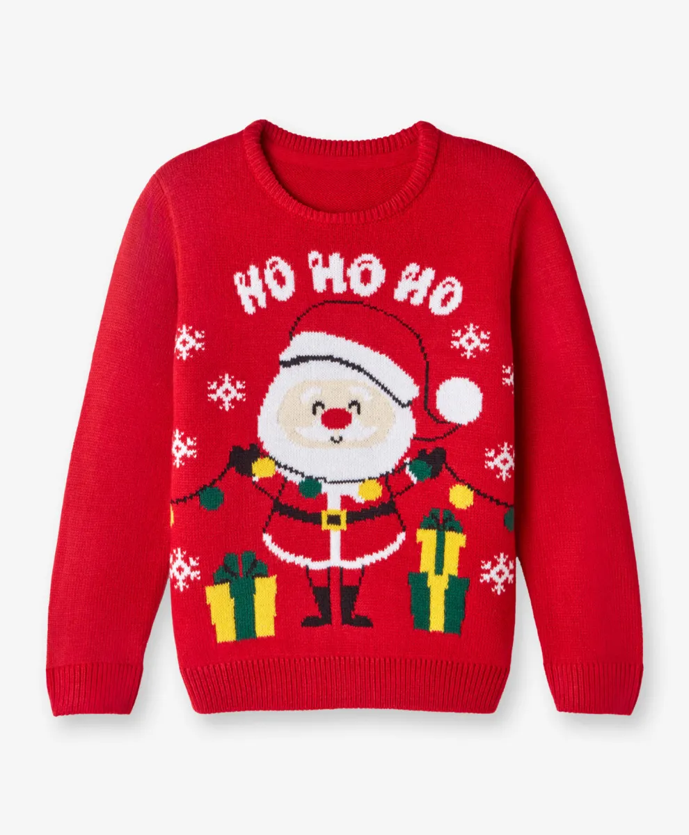 Džemper za dečake sa Deda Mrazom