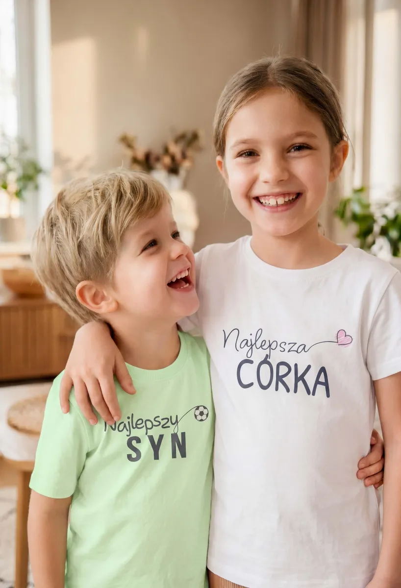 Devojačka majica sa natpisom „Najbolja ćerka” 100% pamuk