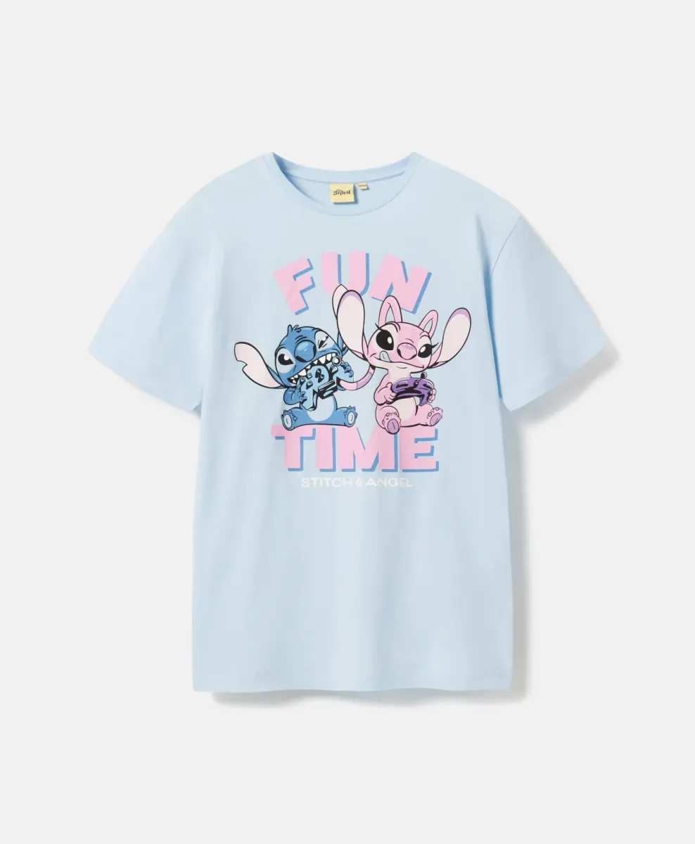 Devojačka noćna košulja Stitch 100% pamuk