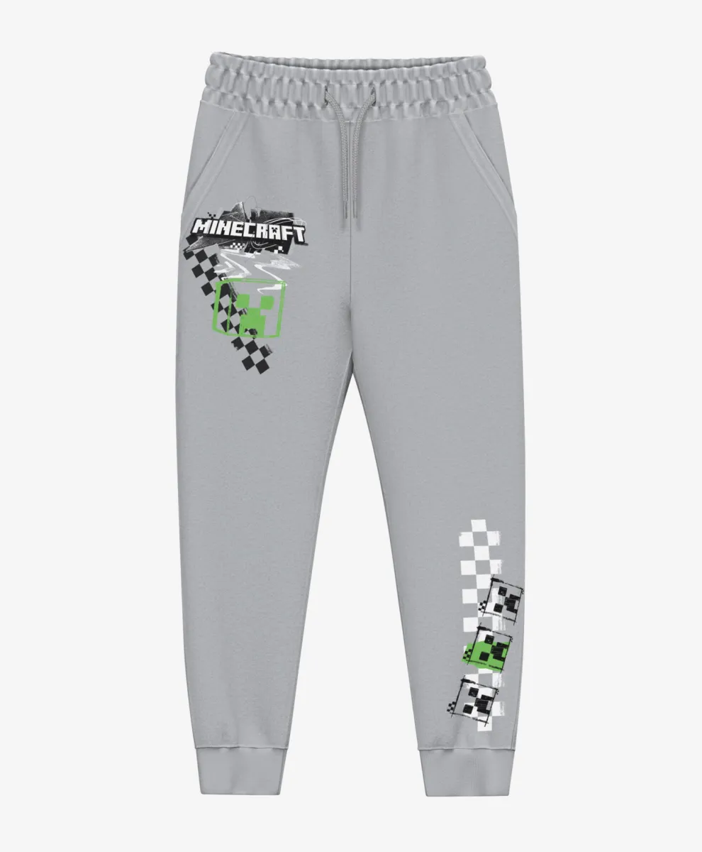 Donji deo trenerke za dečake sa motivom Minecraft