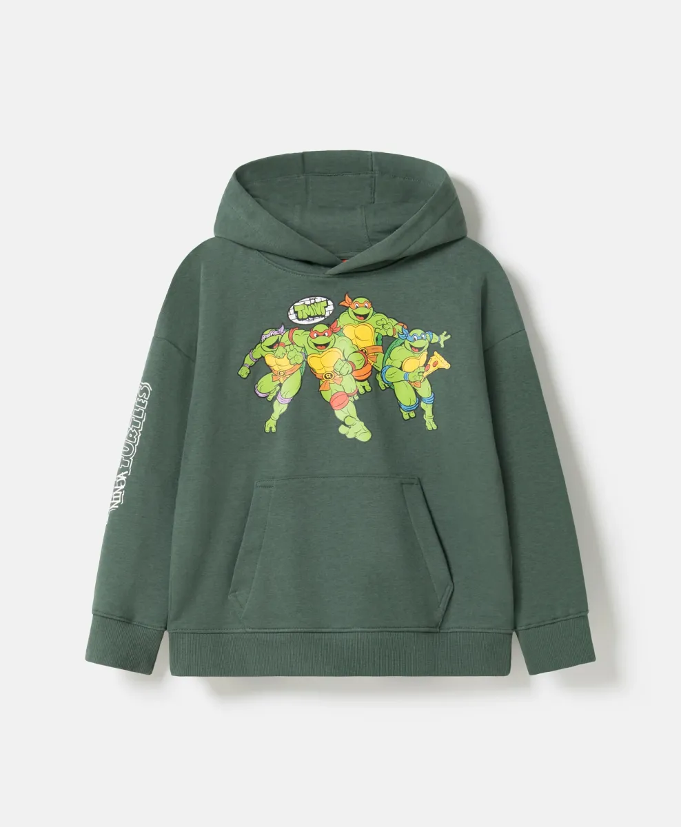 Duks sa kapuljačom za dečake Ninja Turtles, 100% pamuk
