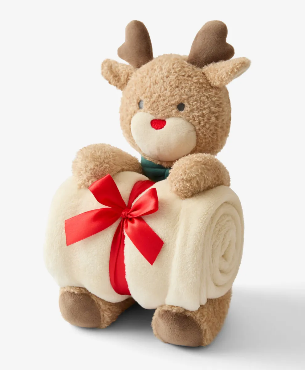 Ćebe za bebe sa plišanom igračkom