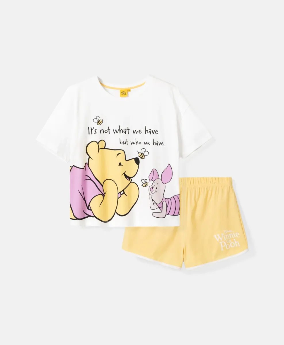 Ženska pidžama Winnie the Pooh 100% pamuk