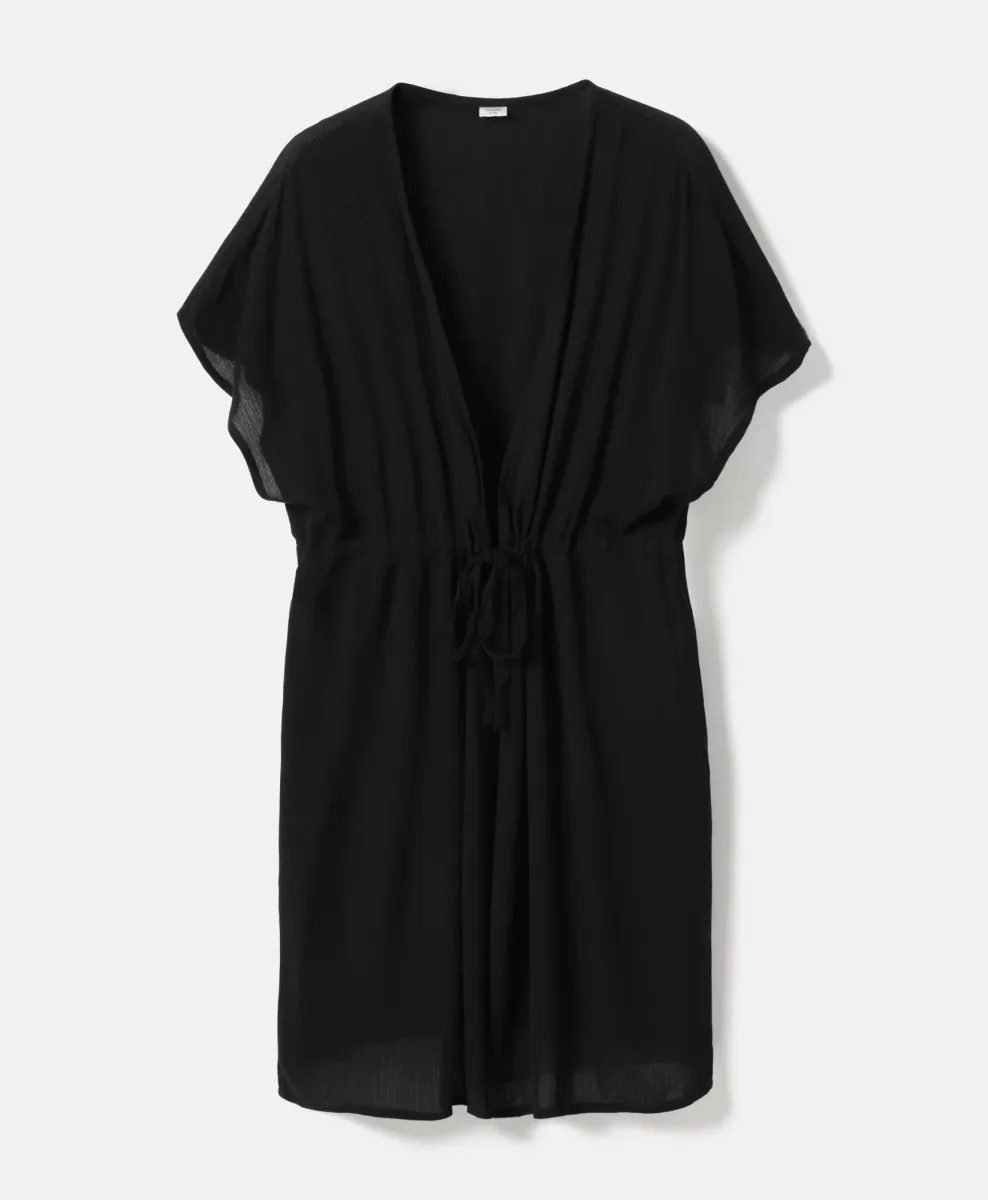 Žensko plažno kimono na vezivanje