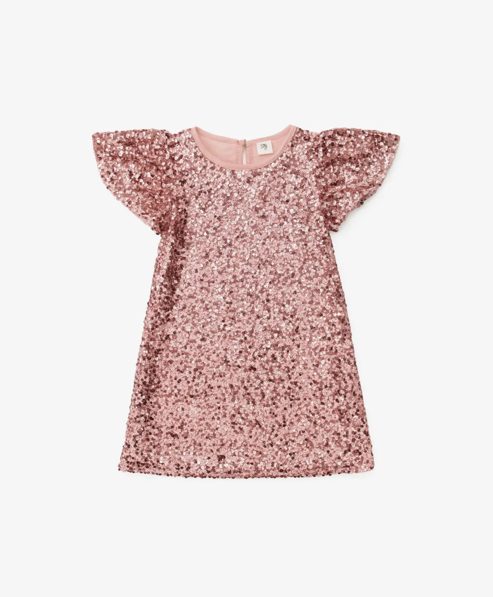 Haljina za devojčice sa šljokicama