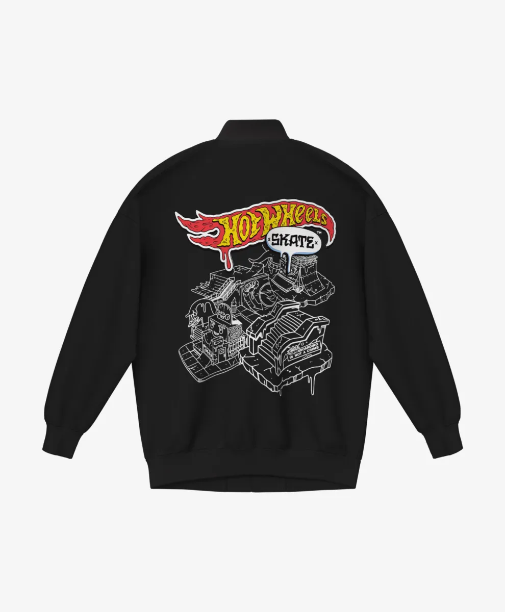 Jakna za dečake sa licenciranim printom Hot Wheels