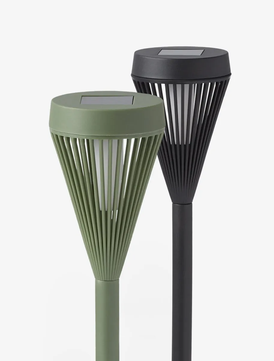 Lampa solarna płomień
