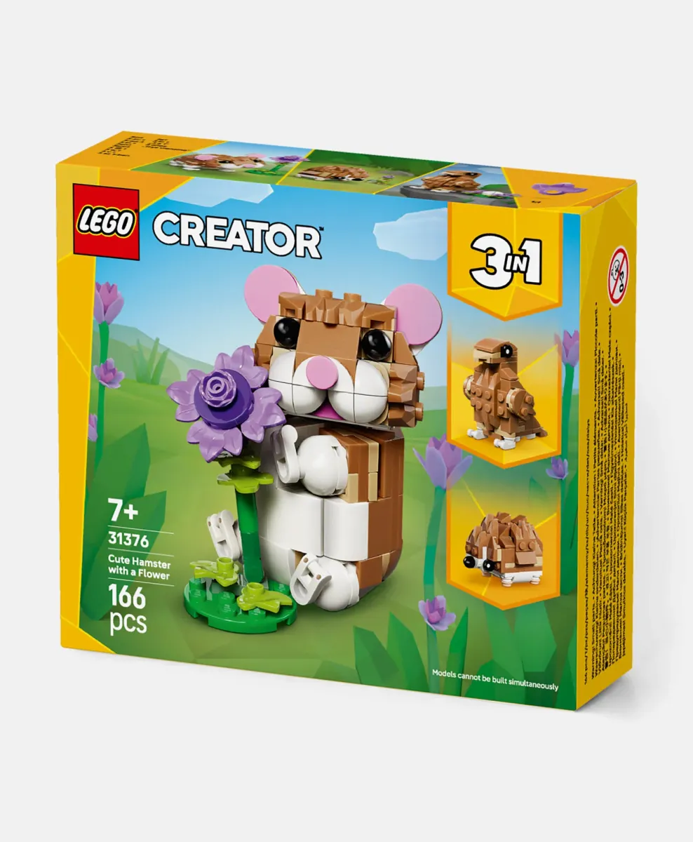 LEGO Creator 3u1 Slatki hrčak sa cvetom