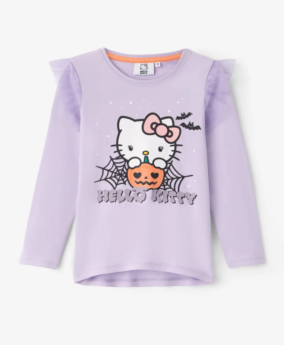 Majica sa karnerima za devojčice Hello Kitty