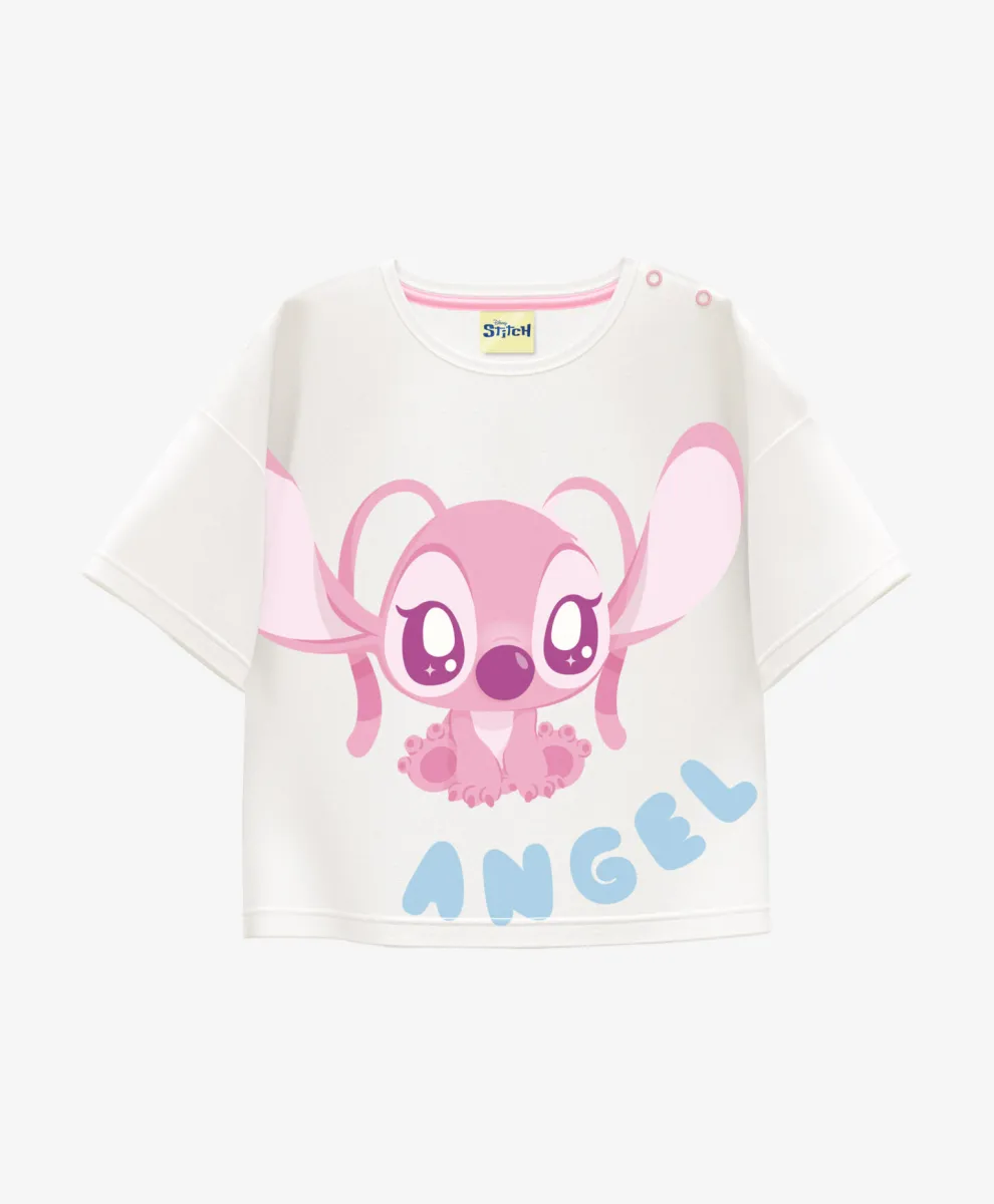 Majica za bebe devojčice Lilo and Stitch 100% pamuk