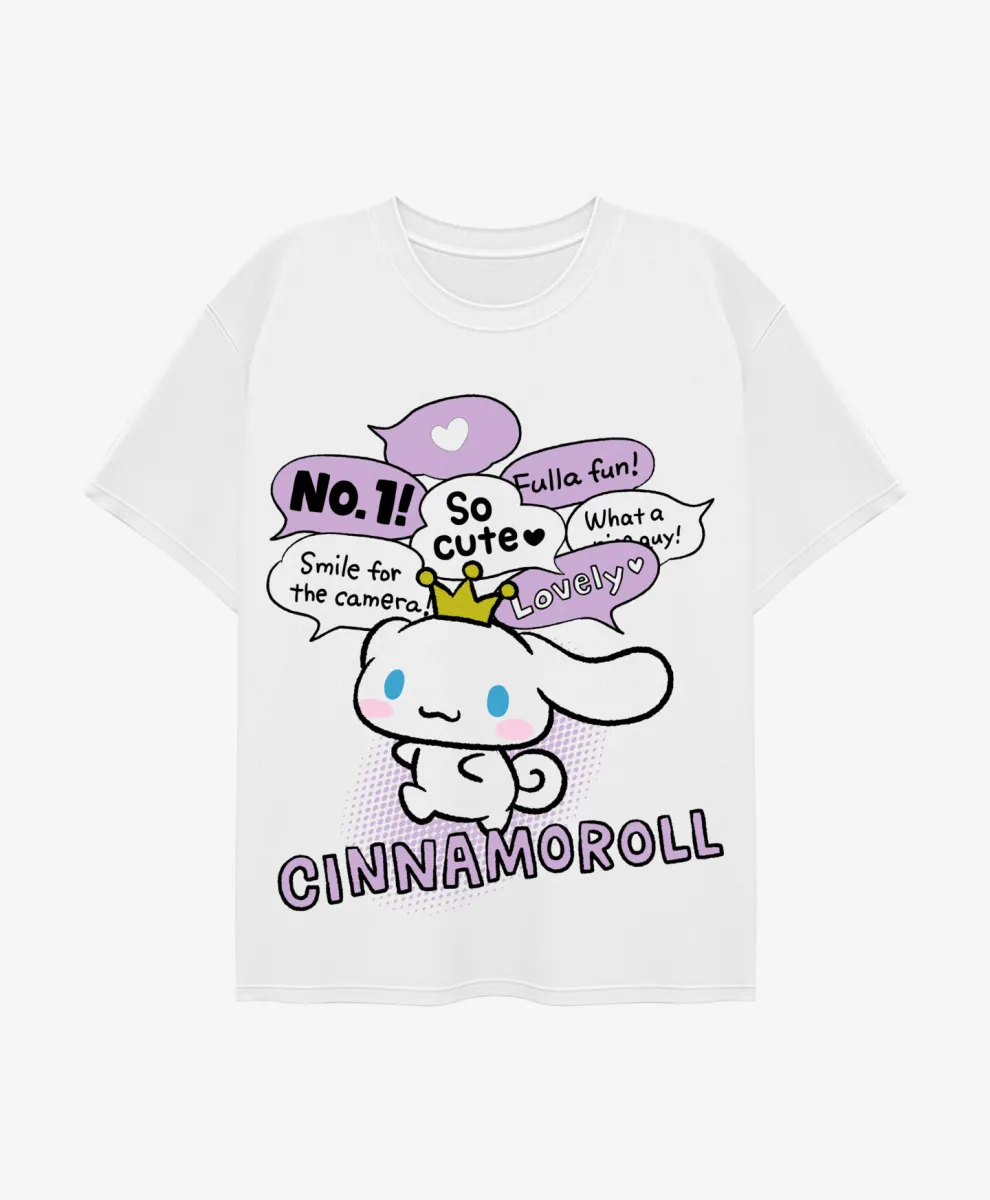 Majica za devojčice Cinnamoroll 100% pamuk