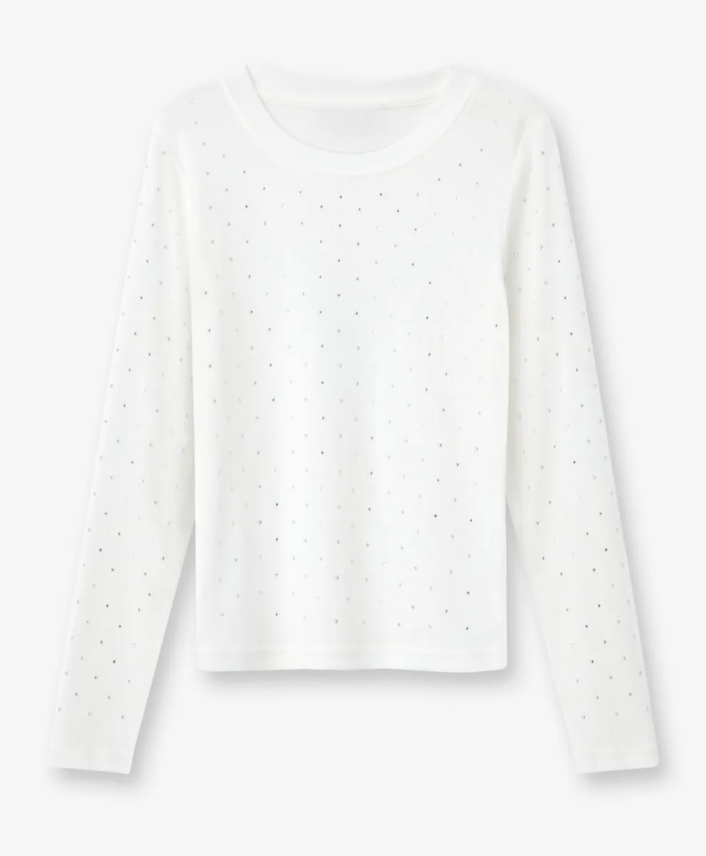 Majica za devojčice sa kristalima