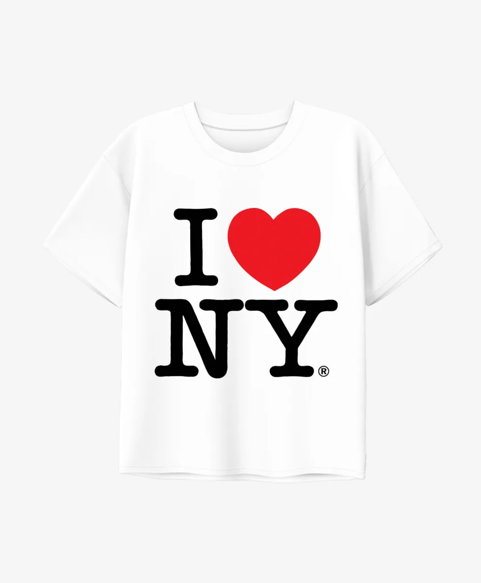 Majica za devojčice sa printom I LOVE NY 100% pamuk