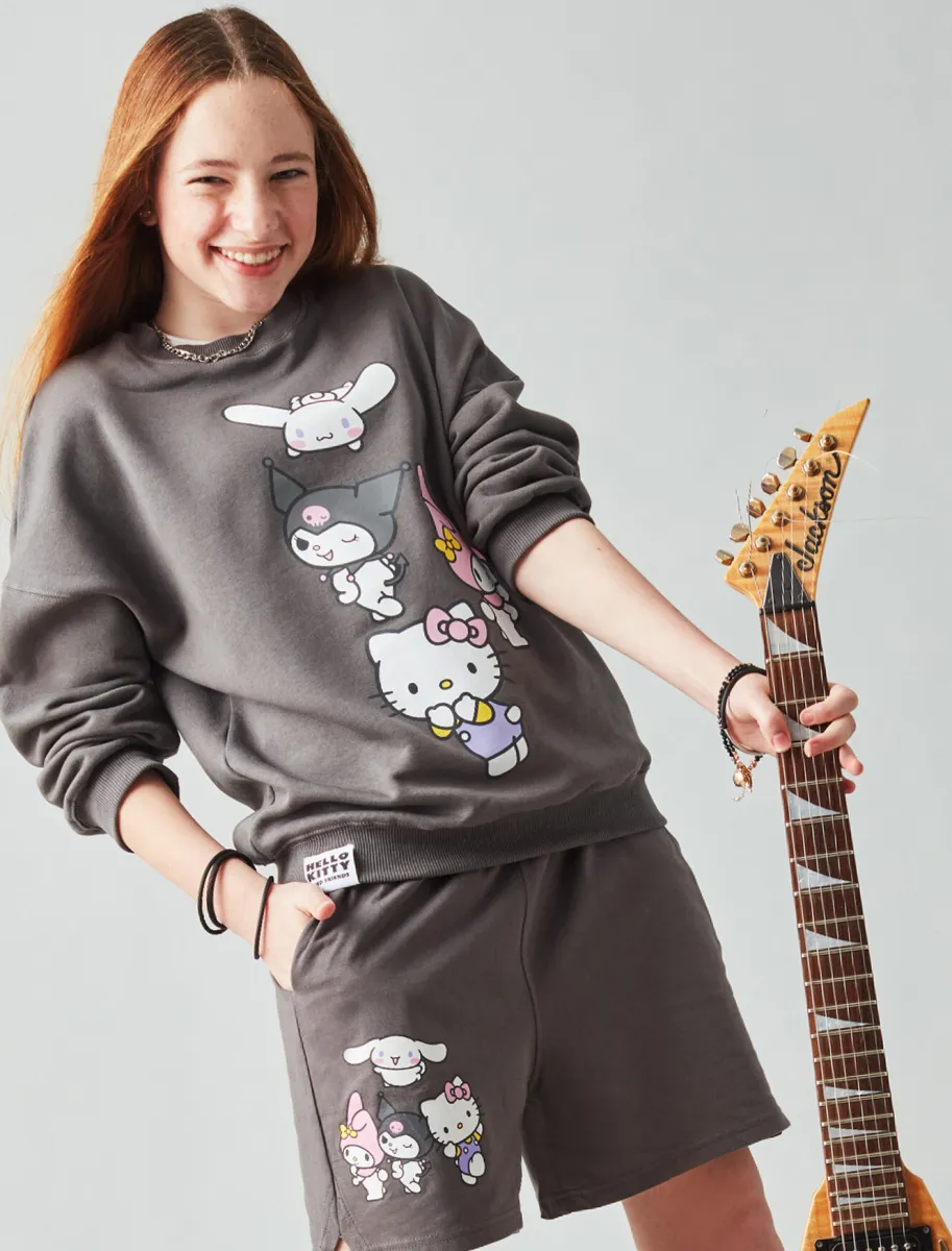 Odeća za devojčice sa licenciranim printom Hello Kitty