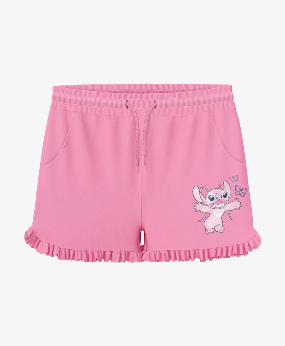 Šorts za bebe devojčice Lilo and Stitch 100% pamuk