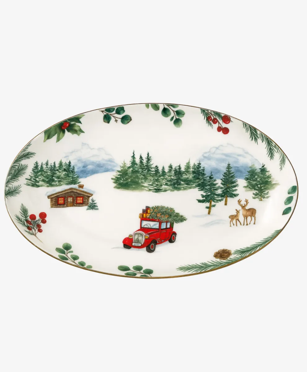 Ovalni tanjir za serviranje