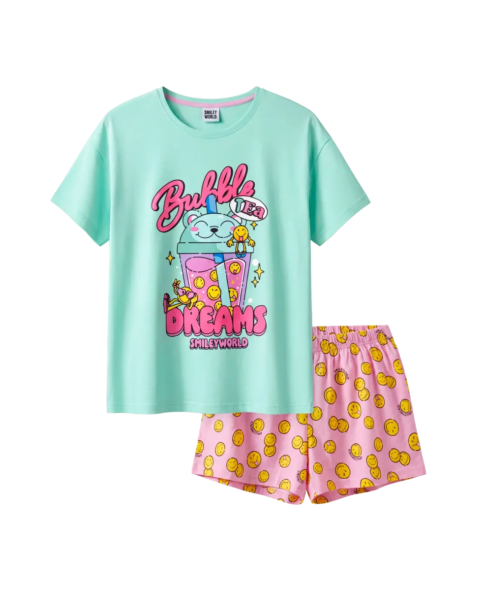 Piżama dziewczęca dwuczęściowa SmileyWorld®