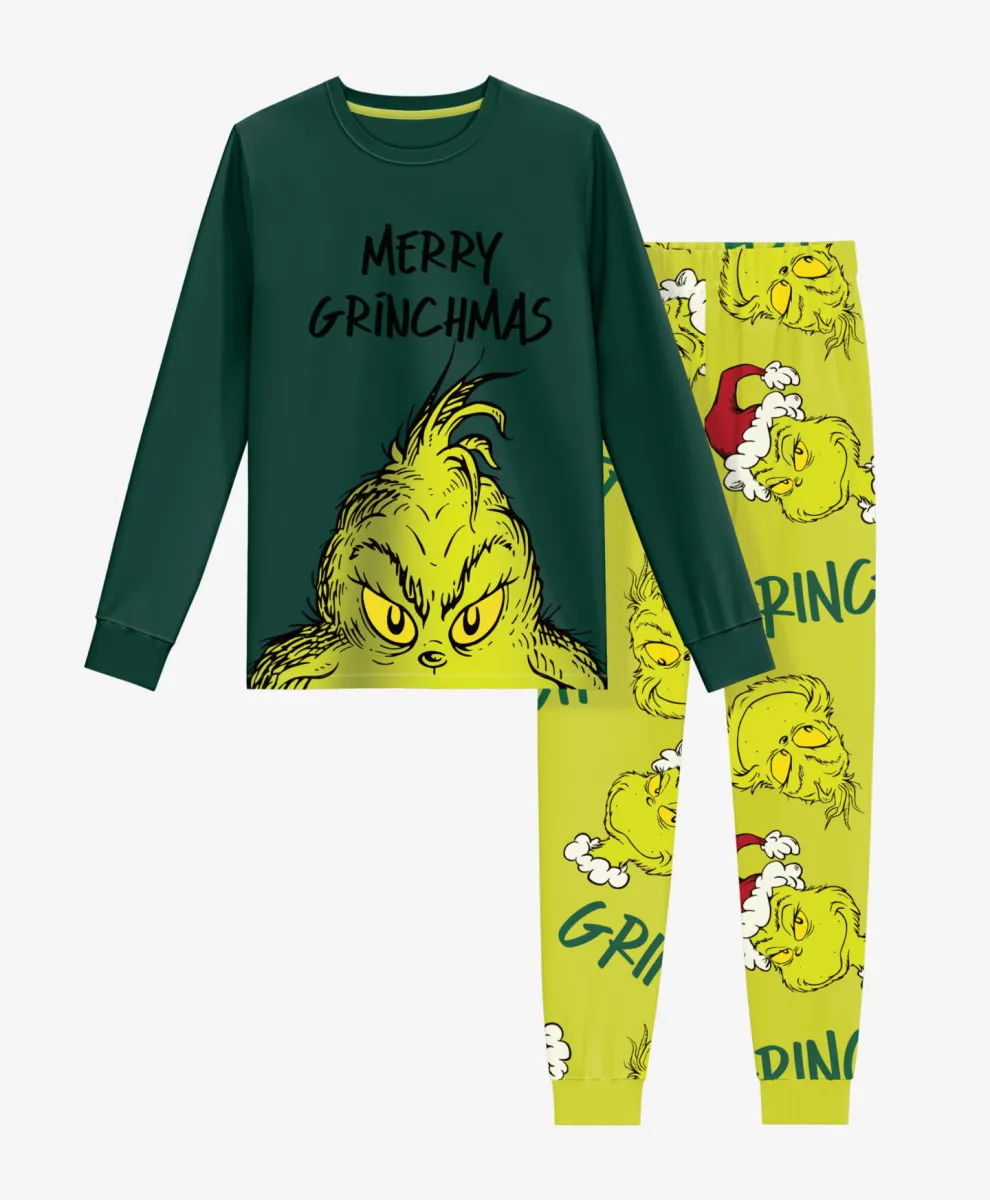 Pidžama za dečake Grinch 100% pamuk