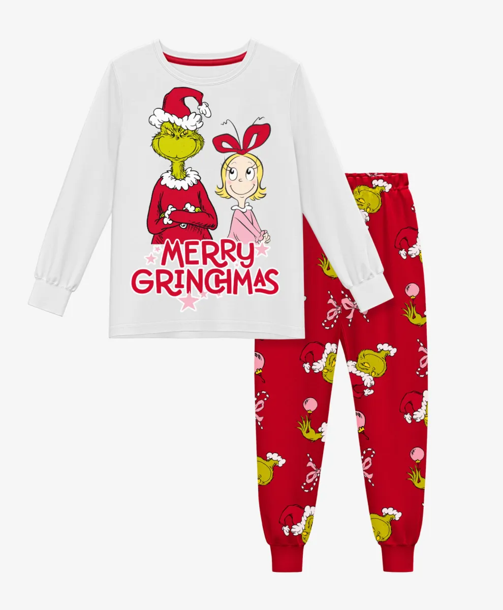 Pidžama za devojčice Grinch 100% pamuk