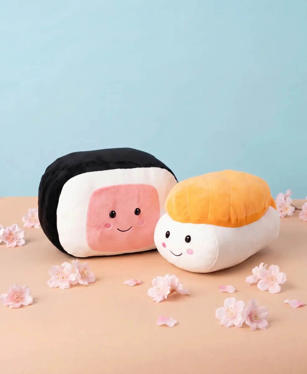 Plišana jastuče sushi