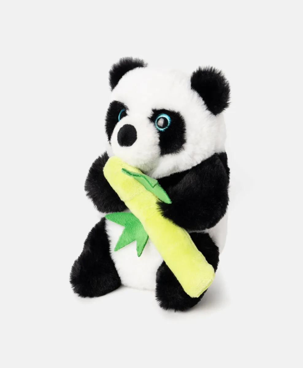 Plišana panda sa bambusom