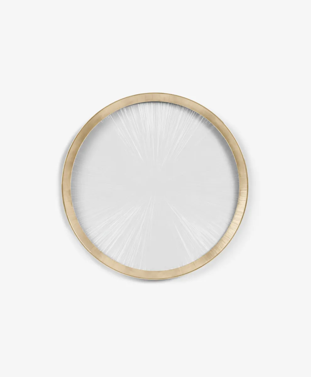 Poslužavnik sa zlatnim obodom