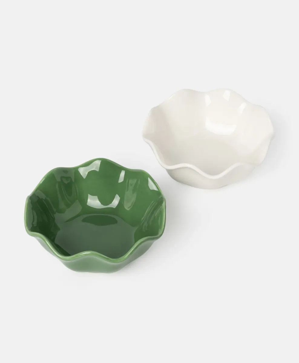 Set 2 keramičke činije 12 cm