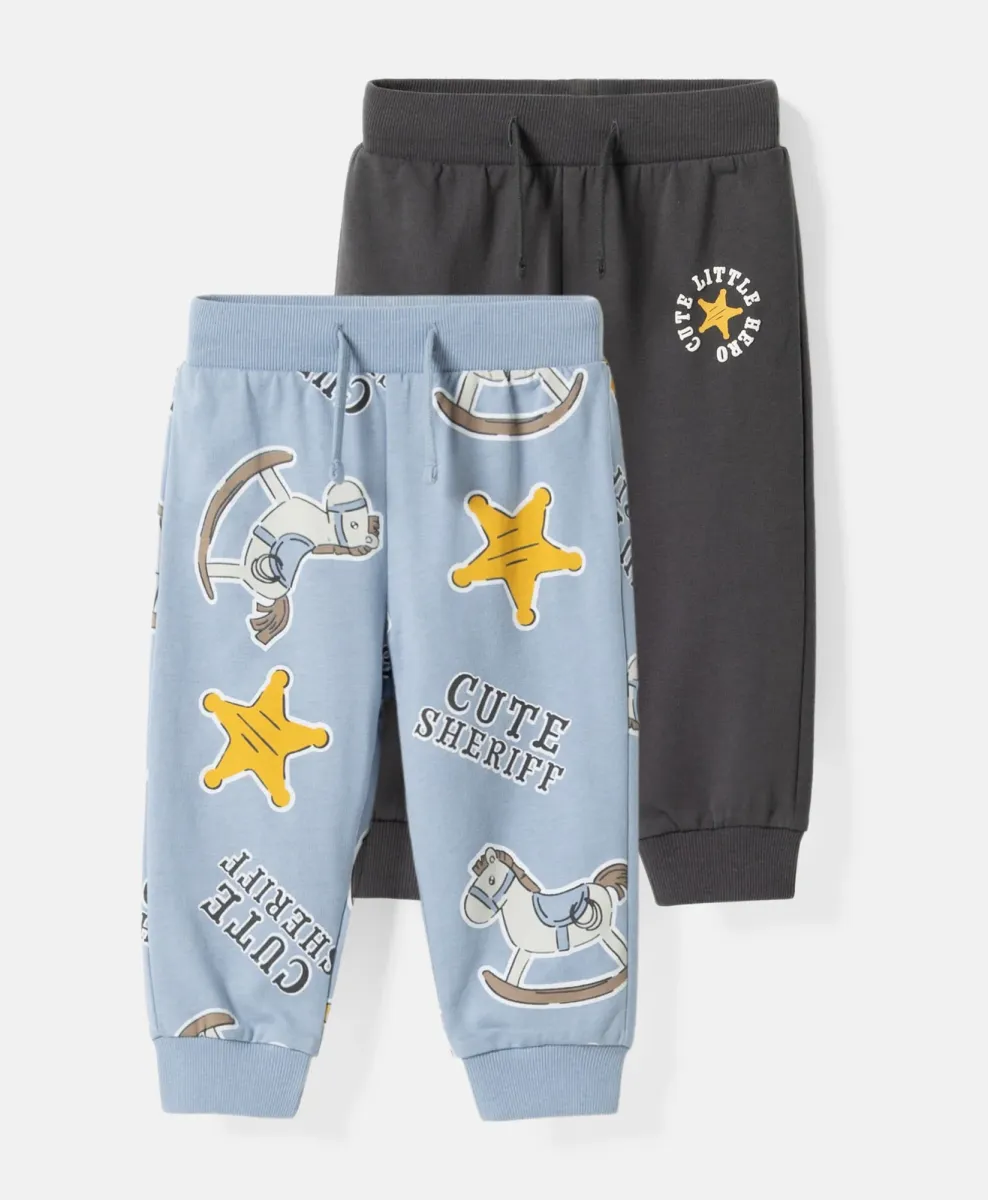 Set bebi pantalona western 100% pamuk