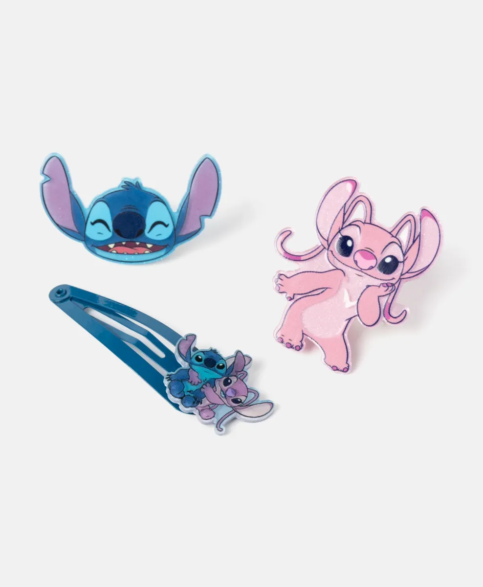 Set šnala za kosu za devojčice Stitch