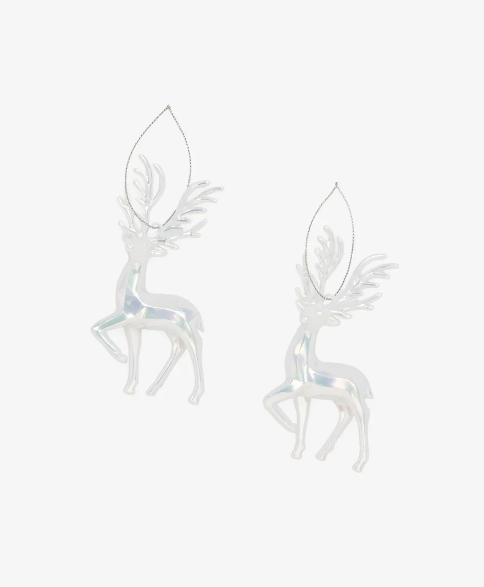 Set od 2 akrilna ukrasa u obliku jelena