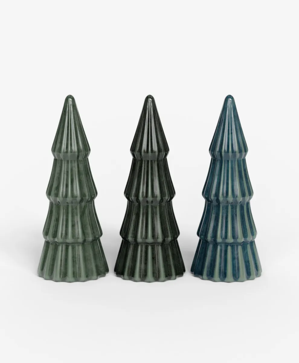 Set od 3 keramičke jelke