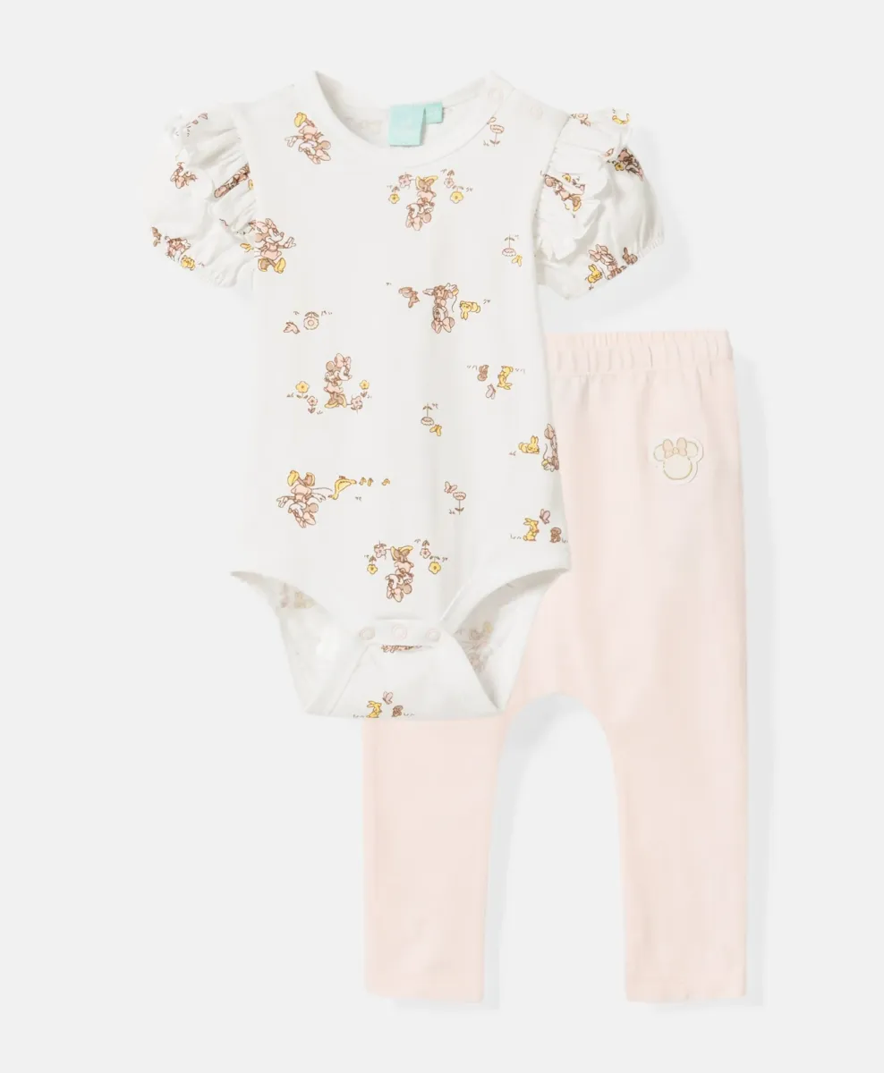 Set za bebe bodi i helanke Minnie