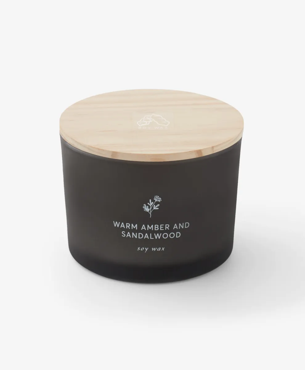 Siva sveća od sojinog voska