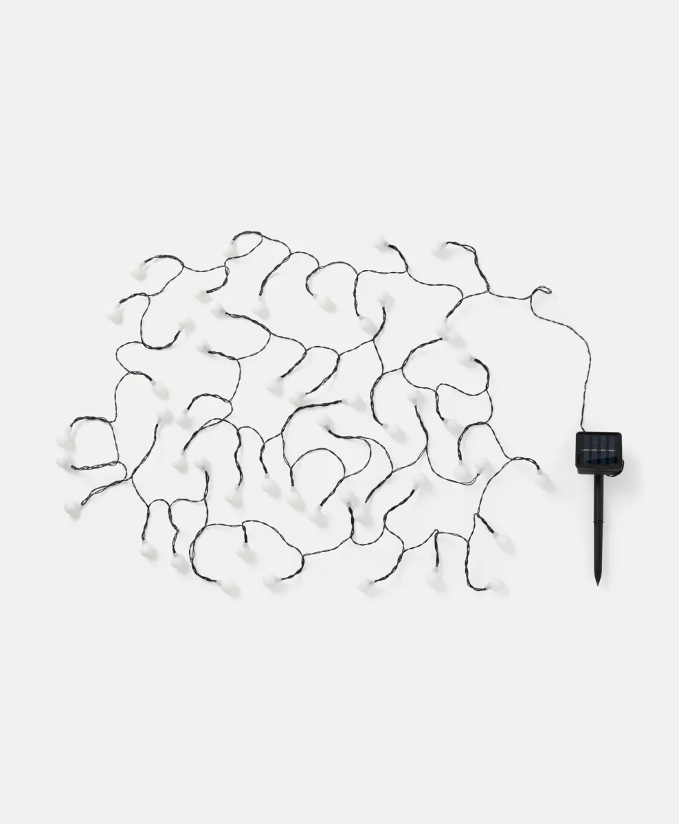 Solarni lanac 50 lampica, 11,8 cm