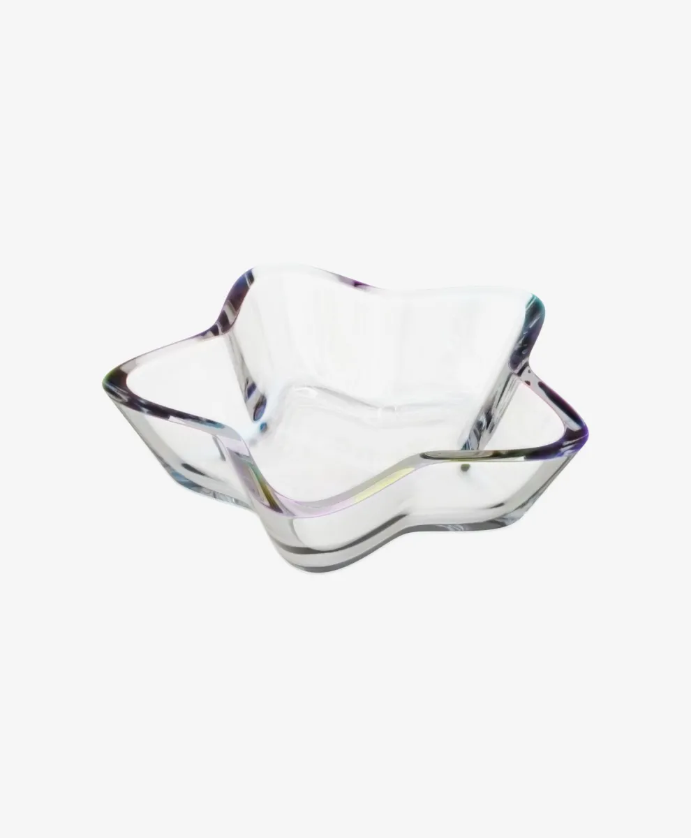 Staklena činija u obliku zvezde