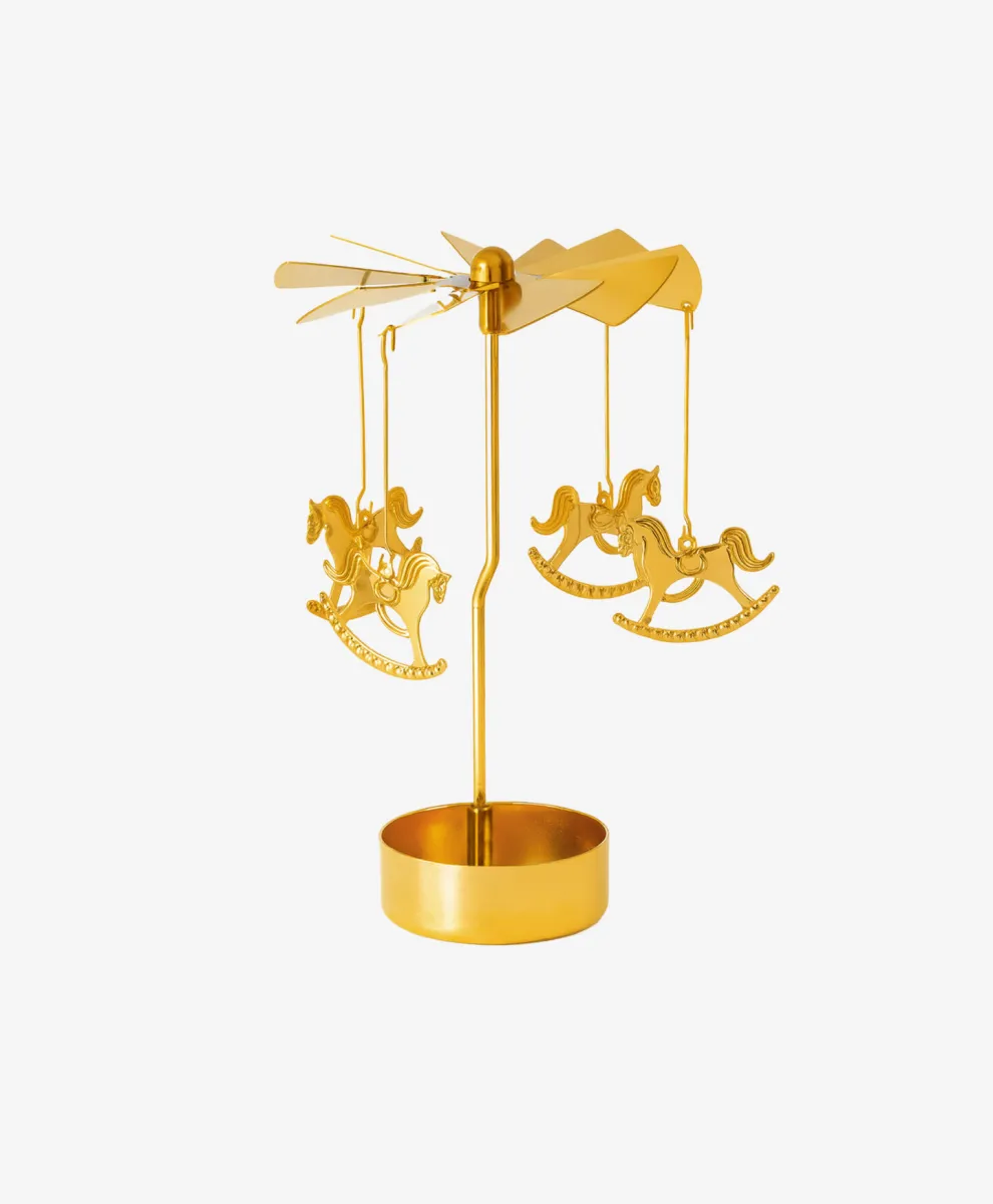 Svećnjak u obliku vrteške sa zvezdama