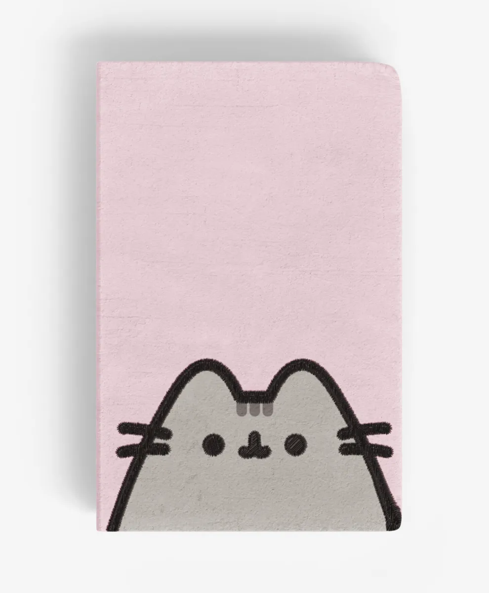 Sveska A5 sa plišanom koricom na linije Pusheen