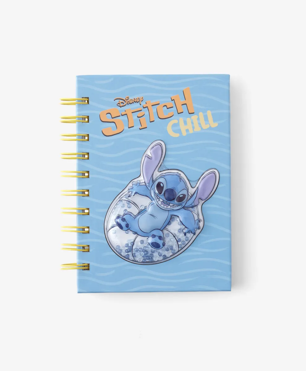 Sveska A6 sa spiralom na linije Lilo and Stitch