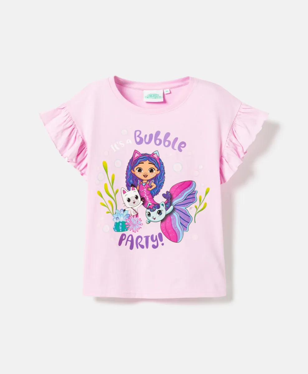 T-shirt za devojčice Gabina kućica 100% pamuk