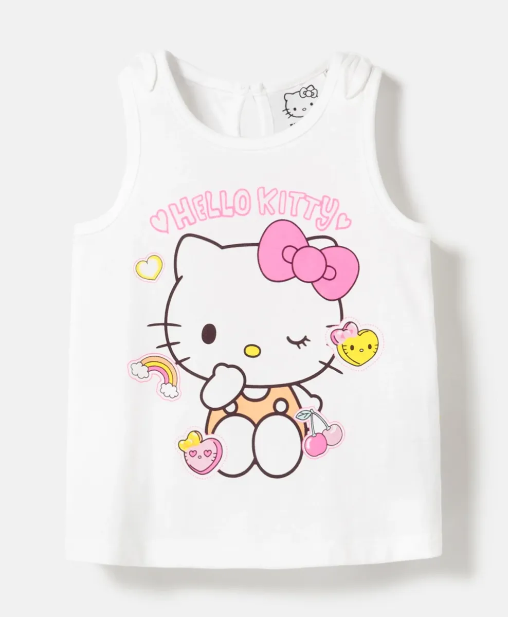 Top za bebe Hello Kitty 100% pamuk