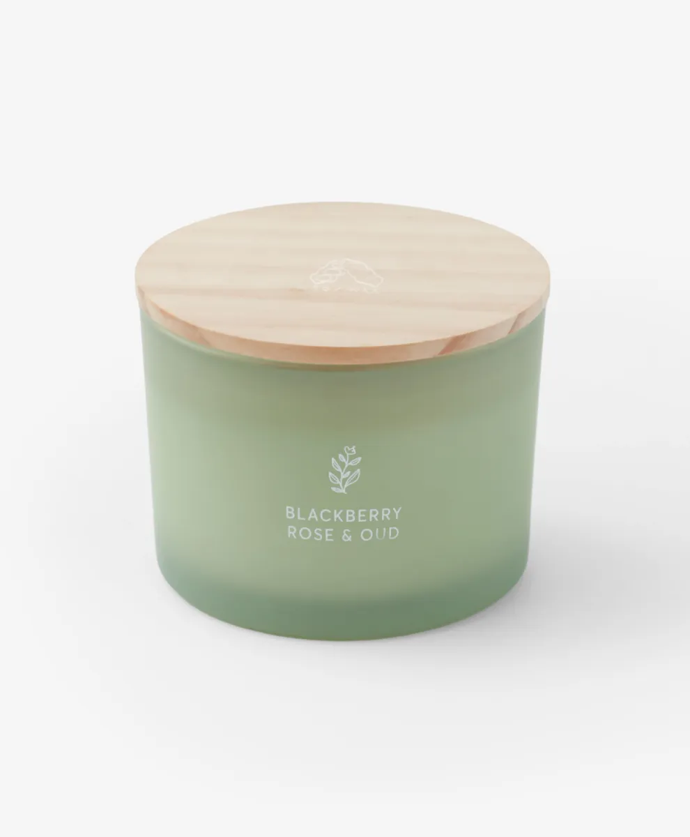 Zelena sveća od sojinog voska