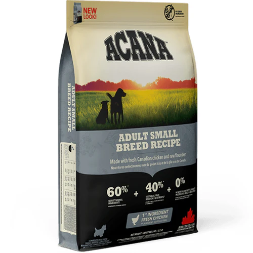 Acana
      
      
       Recipe Adult Dog Small Breed