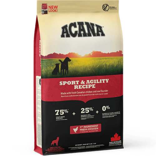 Acana
      
      
       Recipe Sport & Agility 17kg