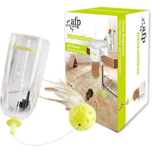 All for Paws
      
      
      ALL4PAWS Interactive Hranilica za poslastice s perom i lopticom, 14,4cm