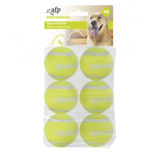 All for Paws
      
      
      ALL4PAWS Interactive Igračka za pse Tenis Lopta, 6 kom, 6,5cm